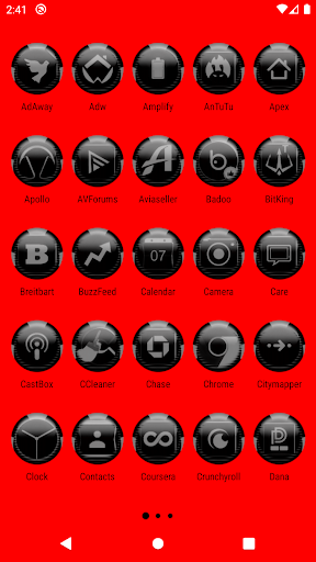 Grey Icon Pack Style 6 Screen 2