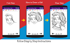 How to Draw Girl Step by Stepのおすすめ画像3