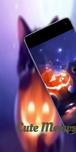 Halloween Cats Wallpapers Screen 2