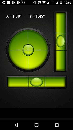 Android application Nível de bolha - Bubble Level screenshort