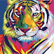 Neon Tiger Wallpaper HD - Androidアプリ
