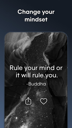 Screenshot of Motivation - Daily quotes
