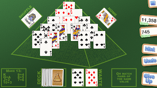 Crystal Pyramid Solitaire - Screenshot 3