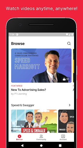 Android application Ten-Minute Trainer Network screenshort