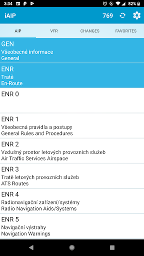 iAIP CZ Screen 2