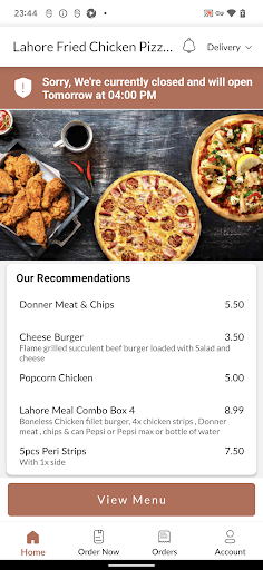 Lahore Fried ChickenPizzaGrill Screen 2