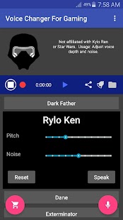 Voice Changer Mic for Gaming - Screenshot