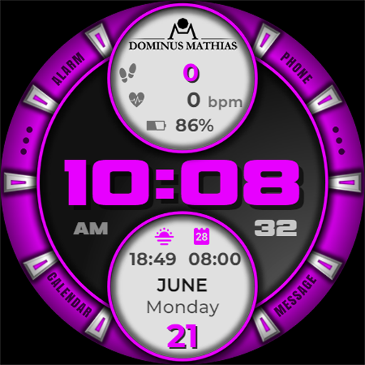 DM | 020 Digital Watch Face logo