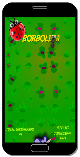 Android application Animais do jardim screenshort