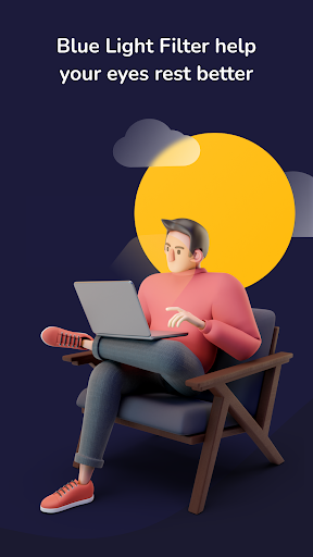 Android application Blue Light Filter: Night mode screenshort