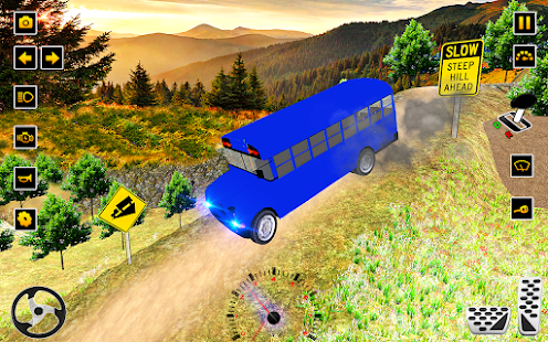 Drive Hill Coach Bus Simulator : Bus Game 2019 1.0 APK screenshots 5
