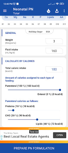Neoliq • Parenteral Nutrition Screenshot 4 - AppWisp.com