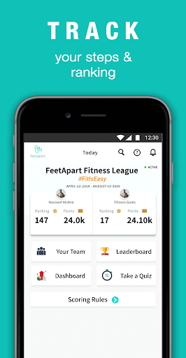 FeetApart Corporate Fitness Challenge