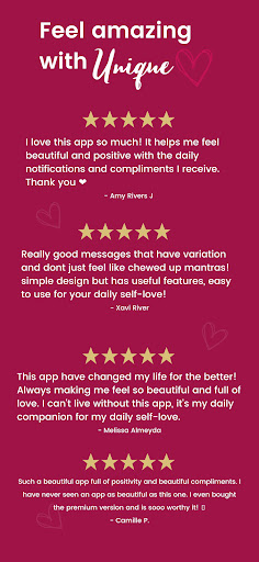 Unique - Self-love & Self-care screenshot 4