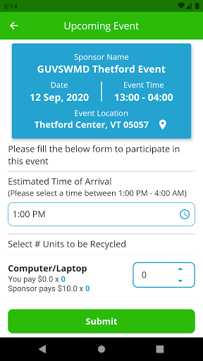 The E-Scrap App Screenshot 1 - AppWisp.com