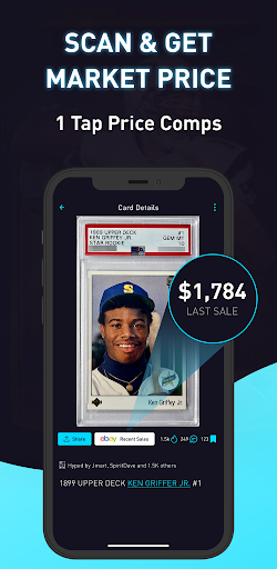 NextGem: Sports Card Scanner Screen 2