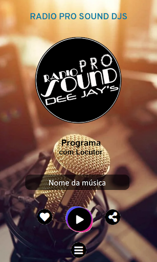 Android application Radio Pro Sound DJs screenshort