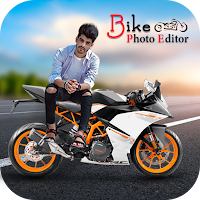 Men Moto Bike Photo Suit  Bike Rider Photo Editor