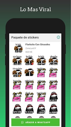 Stickers de Flork Girasoles