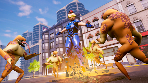 Android application Super Hero Fighter Rescue Game screenshort