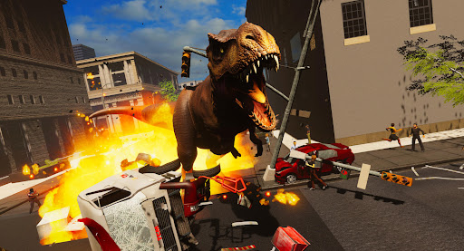 T-rex Simulator Dinosaur Games  screenshots 1