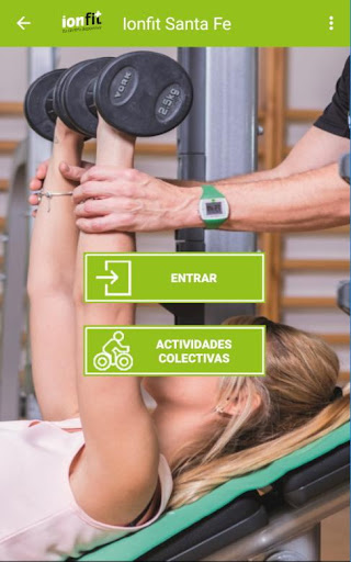 Android application IONFIT screenshort