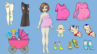 Paper Dolls Makeover DIY Games - Screenshot 2