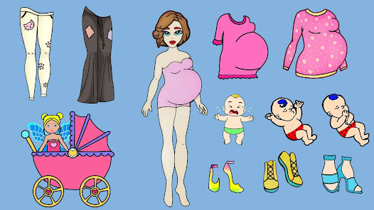 DIY Pregnant Doll Dress Up 1.0 APK + Mod (Free purchase) for Android