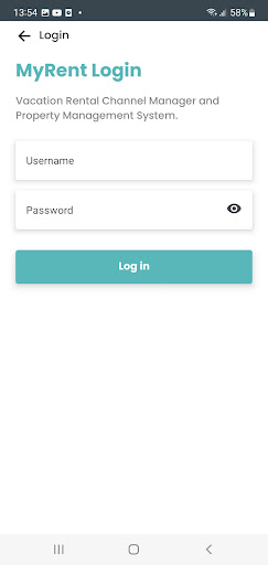 MyRent Channel Manager Screen 2