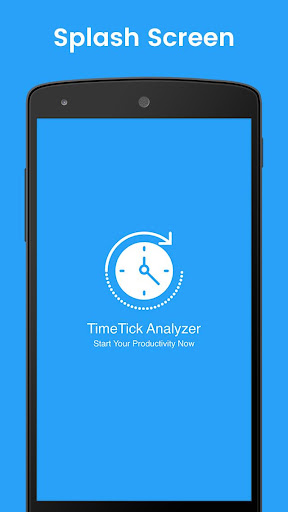Android application TimeTickAnalyzer screenshort