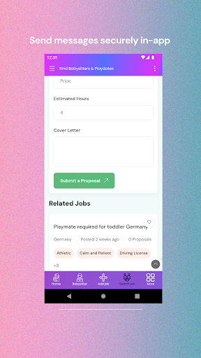 Babysitbuddies -Sitter booking Screen 2