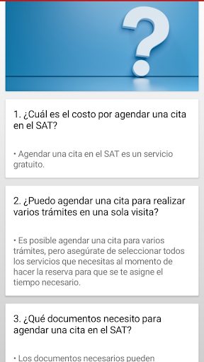 Agendar Cita SAT - Enlaces