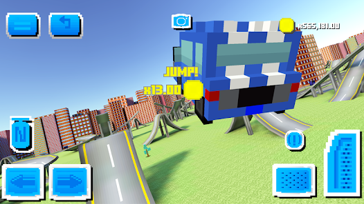 Blocky Car Driving  screenshots 3