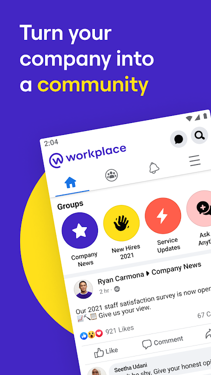 Workplace from Meta - 462.0.0.18.85 - (Android)