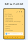 screenshot of Notepad, Notebook, Notes app