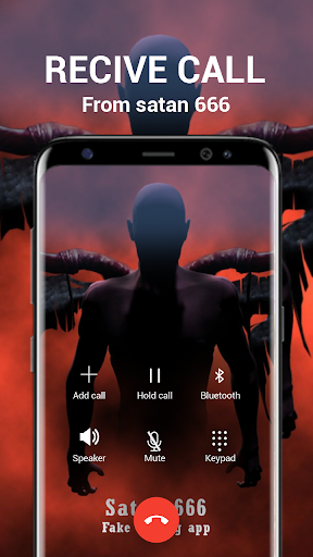 Satan 666 fake Call Screen 3