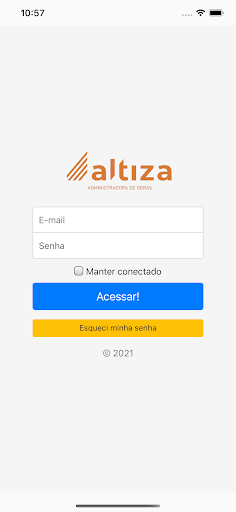 Android application Altiza Administradora de Obras screenshort