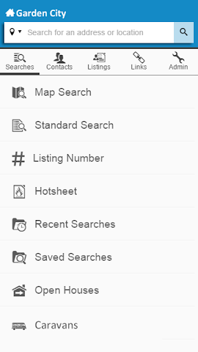 Android application Garden City MLS screenshort