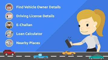 screenshot of Vehicle Owner Details India