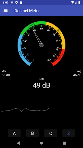 Android application Decibel Meter: Sound Meter App screenshort