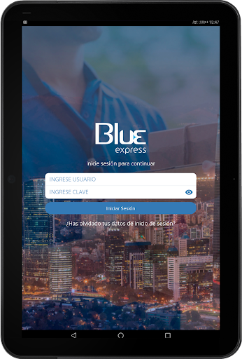 Pick Up Blue Express Screen 3