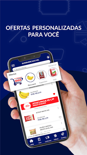 Android application Supermercado Mil screenshort