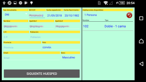 Android application Hospedic 2 screenshort