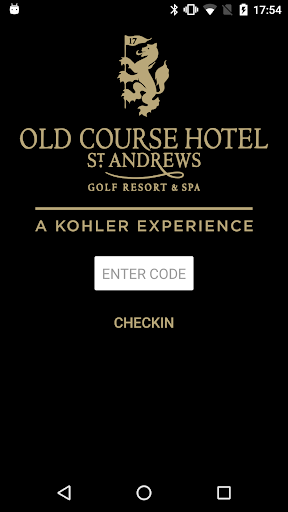Android application OLD COURSE HOTEL screenshort