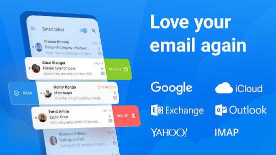 Spark Email u2013 Connect Gmail, Yahoo & Outlook mail 2.10.10 Screenshots 1