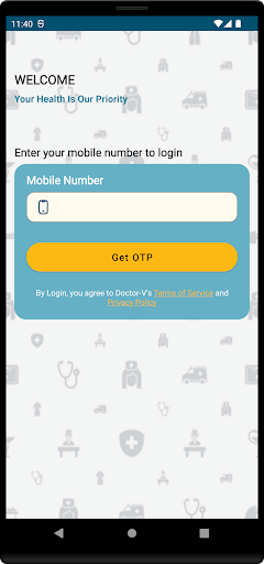 Doctor-V : Virtual Health Care Screen 2