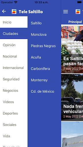 Tele Saltillo Screen 3