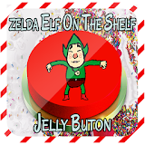 Zelda Elf on The Shelf Xmas Jelly Button icon