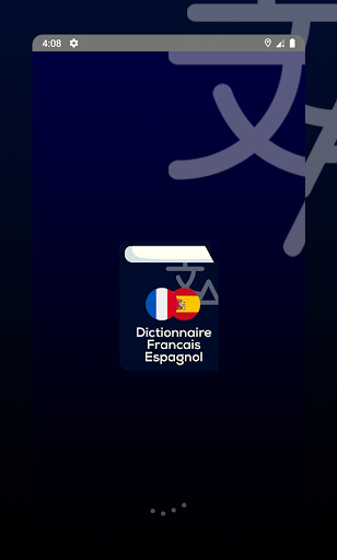 Android application Dictionnaire Francais Espagnol screenshort