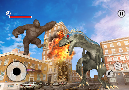 T-Rex Terror City Crush Clash